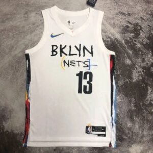 Maillot Homme James Harden White Team Jersey – City Edition