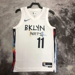 Maillot Homme Kyrie Irving White Team Jersey – City Edition
