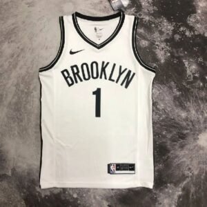 Maillot Homme Mikal Bridges White Team Jersey