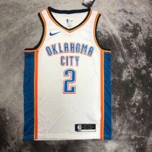 Maillot Homme Shai Gilgeous-Alexander White Team Jersey