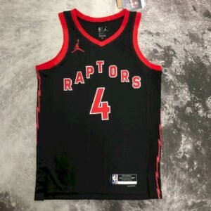 Maillot Homme Scottie Barnes Black Team Jersey – Statement Edition