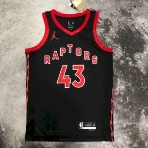 Maillot Homme Pascal Siakam Black Team Jersey – Statement Edition