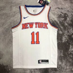 Maillot Homme Jalen Brunson White Team Jersey