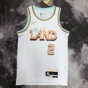 Maillot Homme Kyrie Irving White Team Jersey – City Edition