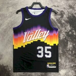 Maillot Homme Kevin Durant Black Team Jersey – City Edition