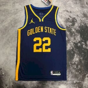 Maillot Homme Andrew Wiggins Blue Team Jersey – Statement Edition