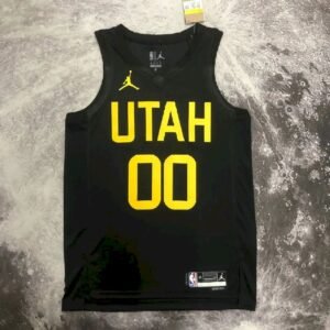 Maillot Homme Jordan Clarkson Black Team Jersey – Statement Edition