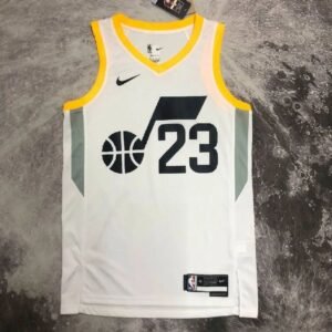 Maillot Homme Lauri Markkanen White Home Team Jersey