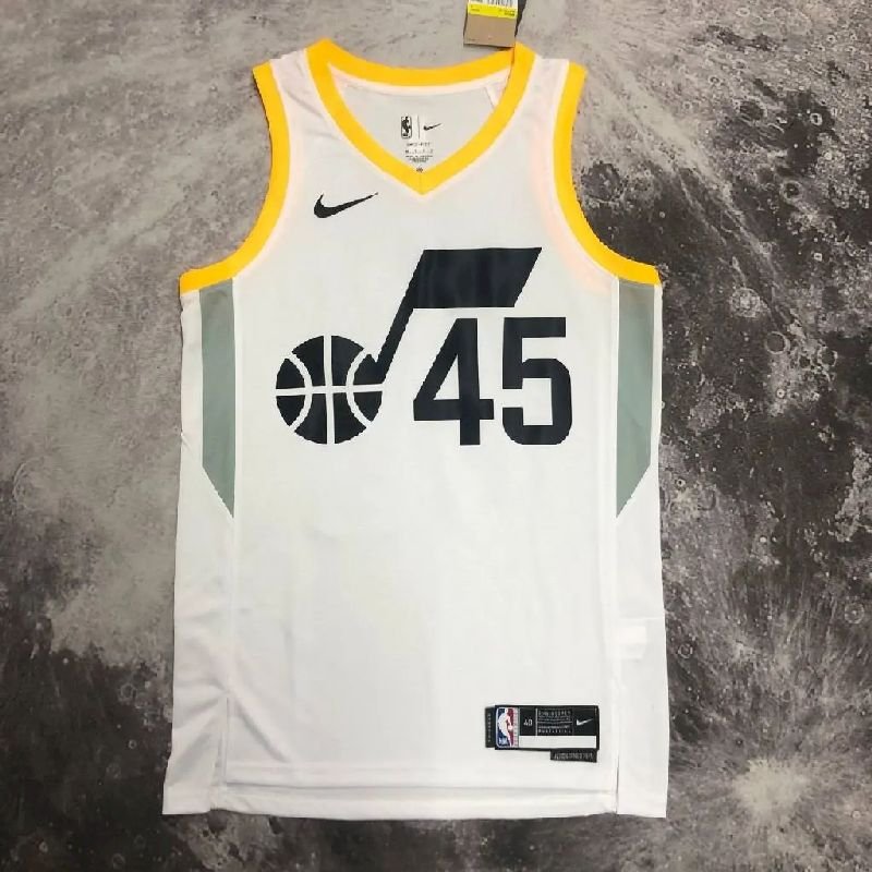 Maillot Homme Donovan Mitchell White Home Team Jersey