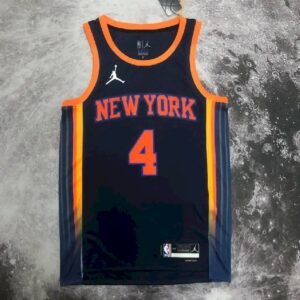 Maillot Homme Derrick Rose Black Team Jersey – Statement Edition
