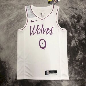 Maillot Homme D’Angelo Russell White Team Jersey