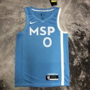 Maillot Homme D’Angelo Russell Blue Team Jersey