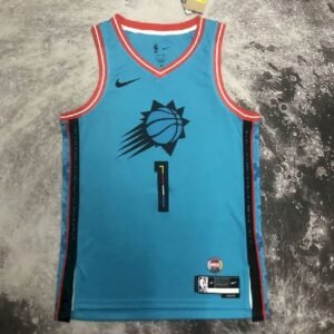 Maillot Homme Devin Booker Blue Team Jersey – City Edition