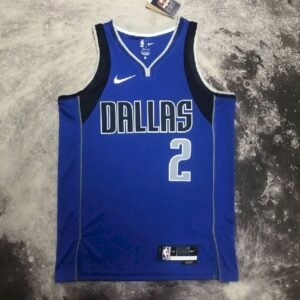 Maillot Homme Kyrie Irving Blue Team Jersey