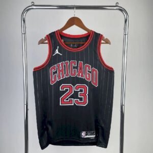 Maillot Homme Michael Jordan Black Team Jersey – Statement Edition