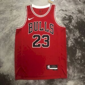 Maillot Homme Michael Jordan Red Team Jersey