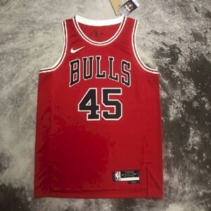 Maillot Homme Michael Jordan Red Team Jersey