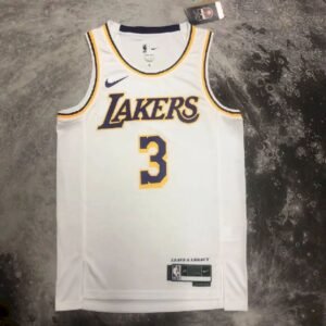 Maillot Homme Anthony Davis White Team Jersey