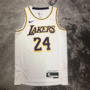 Maillot Homme Kobe Bryant White Team Jersey
