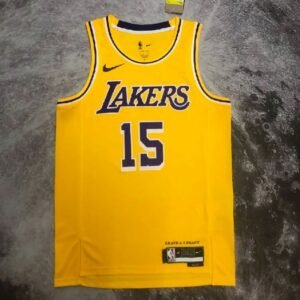 Maillot Homme Austin Reaves Yellow Team Jersey