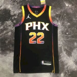 Maillot Homme DeAndre Ayton Black Team Jersey – Statement Edition