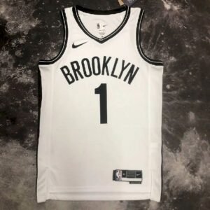Maillot Homme Mikal Bridges White Team Jersey