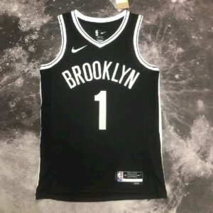 Maillot Homme Mikal Bridges Black Team Jersey
