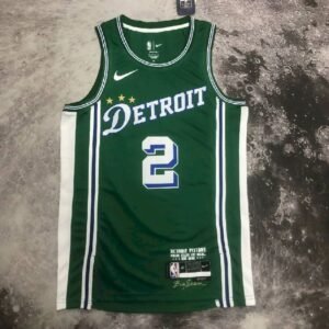 Maillot Homme Cade Cunningham Green Team Jersey – City Edition