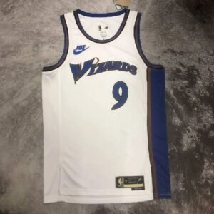 Maillot Homme Deni Avdija White Retro Team