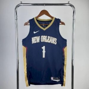 Maillot Homme Zion Williamson Blue Team Jersey