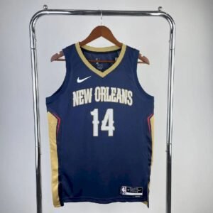 Maillot Homme Brandon Ingram Blue Team Jersey