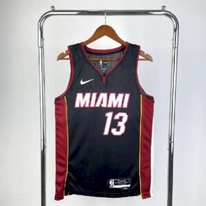 Maillot Homme Bam Adebayo Black Team Jersey