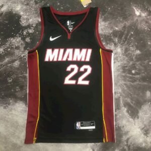 Maillot Homme Jimmy Butler Black Team Jersey