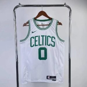 Maillot Homme Jayson Tatum White Team Jersey