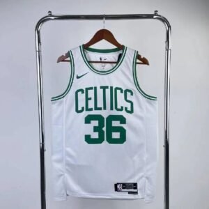 Maillot Homme Marcus Smart White Team Jersey