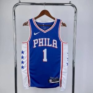 Maillot Homme James Harden Blue Team Jersey