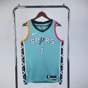 Maillot Homme Victor Wembanyama Blue Team Jersey – City Edition