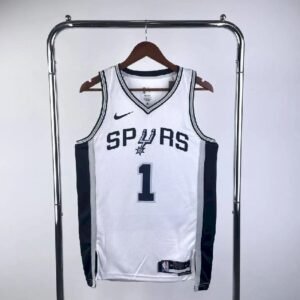 Maillot Homme Victor Wembanyama White Team Jersey