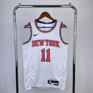 Maillot Homme Jalen Brunson White Team Jersey