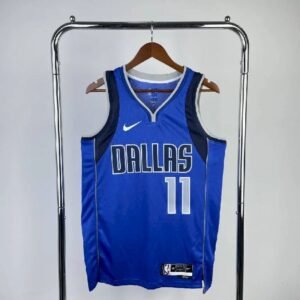 Maillot Homme Kyrie Irving Blue Team Jersey
