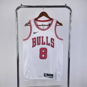Maillot Homme Zach LaVine White Team Jersey