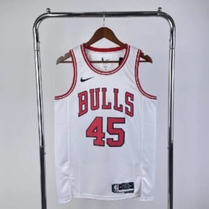 Maillot Homme Michael Jordan White Team Jersey