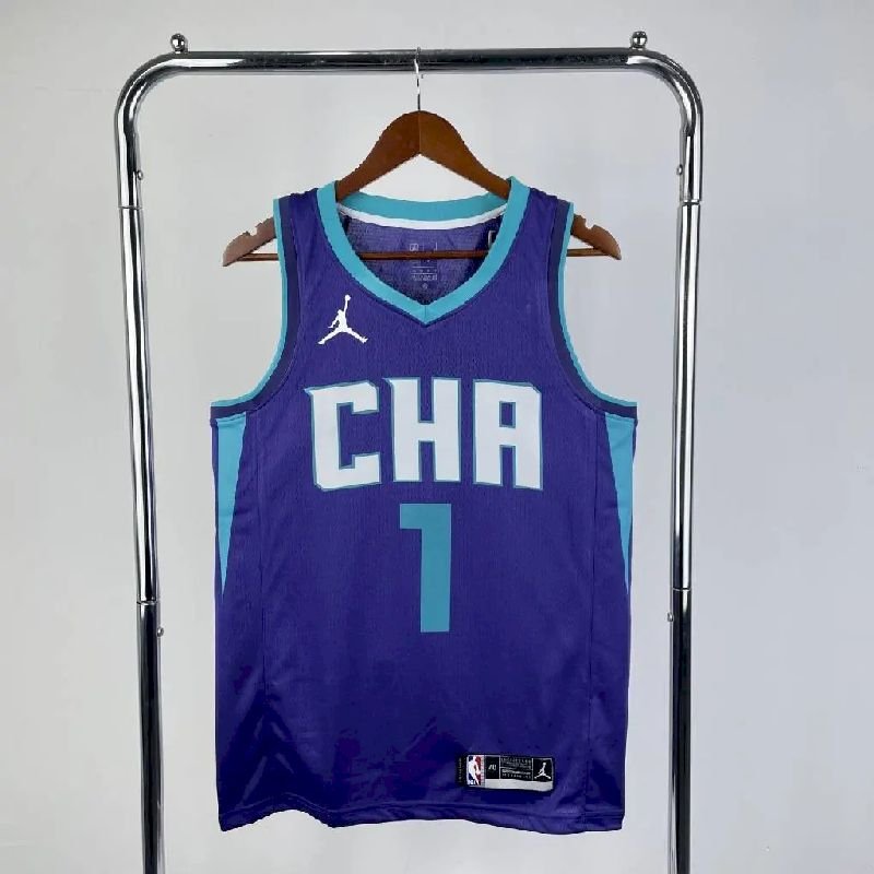 Maillot Homme LaMelo Ball Blue Team Jersey – Statement Edition