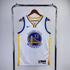Maillot Homme James Wiseman White Team Jersey