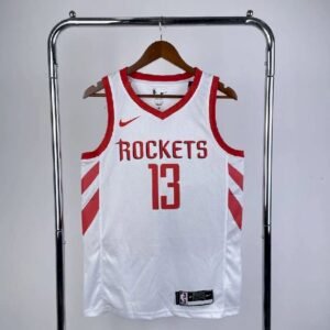 Maillot Homme James Harden White Home Team Jersey