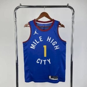 Maillot Homme Michael Porter Jr. Blue Team Jersey – Statement Edition