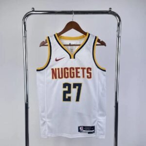 Maillot Homme Jamal Murray White Team Jersey