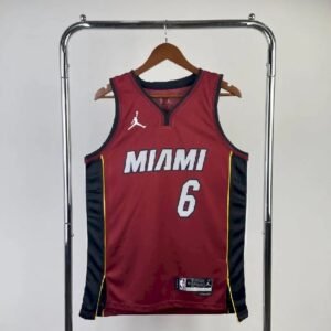 Maillot Homme LeBron James Red Team Jersey – Statement Edition