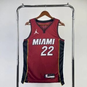 Maillot Homme Jimmy Butler Red Team Jersey – Statement Edition