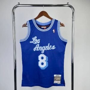 Maillot Homme M&N 1996/97 Kobe Bryant Blue Retro